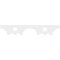 Ekena Millwork Mydland Architectural Grade PVC Running Trim, 8"H x 5/8"P x 48"L RUNP08X0625X48MYD - alternate 6